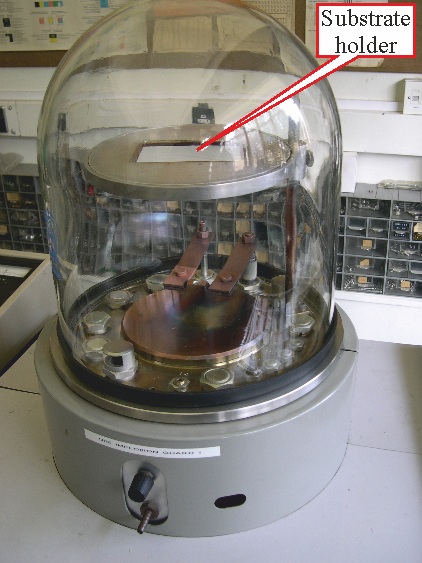 Thermal evaporation rig